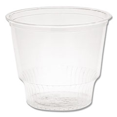 EarthChoice Recycled Clear Plastic Sundae Dish, 12 oz, Clear, 50 Dishes/Bag, 20 Bag/Carton