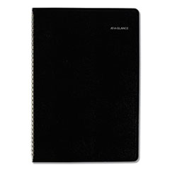 DayMinder Monthly Planner, Ruled Blocks, 12 x 8, Black Cover, 14-Month (Dec to Jan): 2023 to 2025