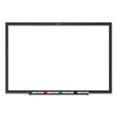 Classic Series Total Erase Dry Erase Boards, 24 x 18, White Surface, Black Aluminum Frame