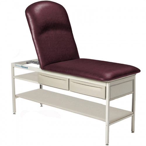 Element Treatment Table, Basic Frame w/ Shelf, Adjustable Pillow Top - Clamshell