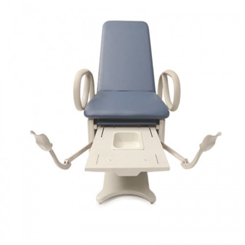 FLEX Access Exam Table - Power Back - 700 lb. Weight Capacity - Front Drawer Storage - 3 Year Warranty - Blue Fog