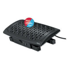 Climate Control Footrest, 16.5w x 10d x 5.5, 6.5h, Black