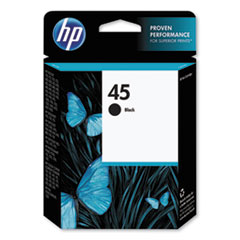 HP 45, (51645A) Black Original Ink Cartridge