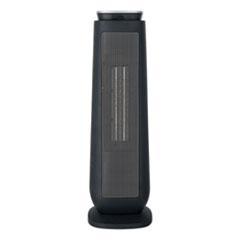 Ceramic Heater Tower with Remote Control, 1,500 W, 7.17 x 7.17 x 22.95, Black