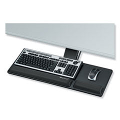 Designer Suites Compact Keyboard Tray, 19w x 9.5d, Black