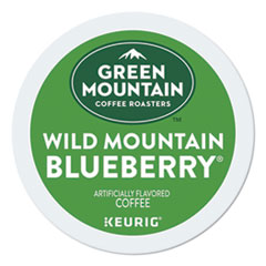 Fair Trade Wild Mountain Blueberry Coffee K-Cups, 24/Box