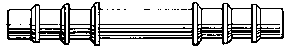 Sterile Connectors- Straight 1/4"