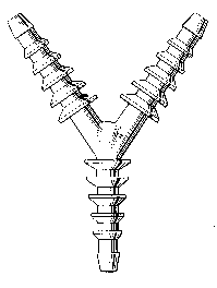 Sterile Connectors- 6 in 1 "Y"