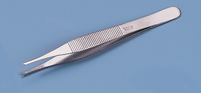 Posi-Grip™ Forceps - Sterile Deluxe Plastic - 4"