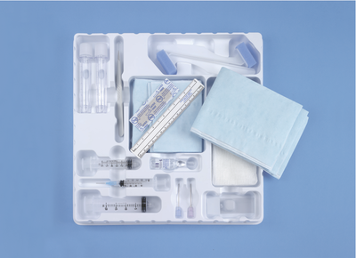 Sterile Safety-Deluxe Biopsy Tray without Biopsy Needle