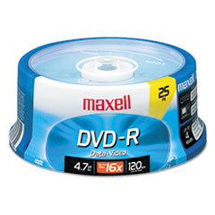 DVD-R Recordable Disc, 4.7 GB, 16x, Spindle, Gold, 25/Pack