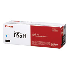 3019C001 (055H) High-Yield Toner, 5,900 Page-Yield, Cyan