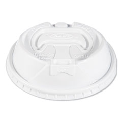 Optima Reclosable Lids for Hot Paper Cups, Fits 10 oz to 24 oz Cups, White, 1,000/Carton