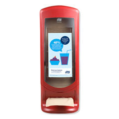 Xpressnap Stand Napkin Dispenser, 9.25 x 9.25 x 24.5, Red