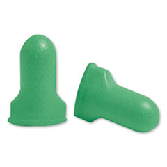 MAXIMUM Lite Single-Use Earplugs, Leight Source 500 Refill, Cordless, 30NRR, Green, 500 Pairs