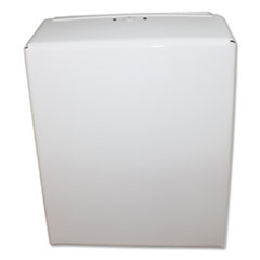 Metal Combo Towel Dispenser, 11 x 4.5 x 15.75, Off White