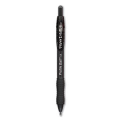 Profile Ballpoint Pen, Retractable, Medium 1 mm, Black Ink, Translucent Black Barrel, 36/Pack