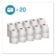 LW Extra-Large Shipping Labels, 4" x 6", White, 220 Labels/Roll, 20 Rolls/Box