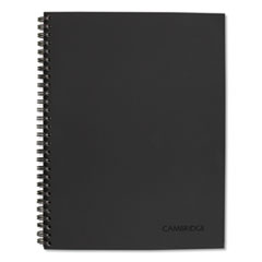 Wirebound Guided Action Planner Notebook, 1-Subject, Project-Management Format, Dark Gray Cover, (80) 9.5 x 7.5 Sheets