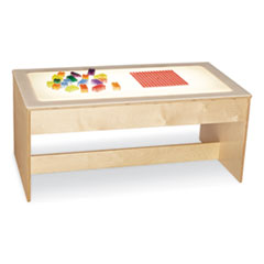 Large Light Table, 42.5w x 22.5d x 18.5h, White