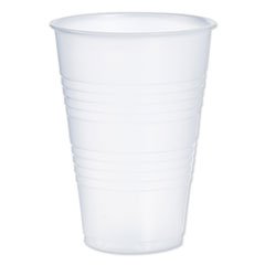 High-Impact Polystyrene Cold Cups, 14 oz, Translucent, 50 Cups/Sleeve. 20 Sleeves/Carton