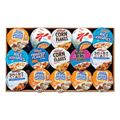 Breakfast Cereal - Single Serve, Classic Assortment, 2.1 oz Cup, 60/Carton