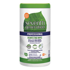 Disinfecting Multi-Surface Wipes, 8 x 7, Lemongrass Citrus, White, 70/Canister, 6 Canisters/Carton