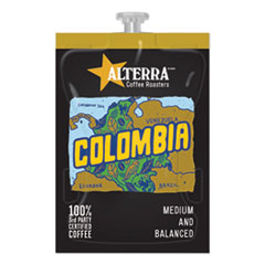 Coffee Freshpack Pods, Colombia, Medium Roast, 0.28 oz, 100/Carton