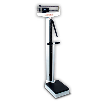 Physician's Scale, Weighbeam, 400 lb X 4 oz, Height Rod