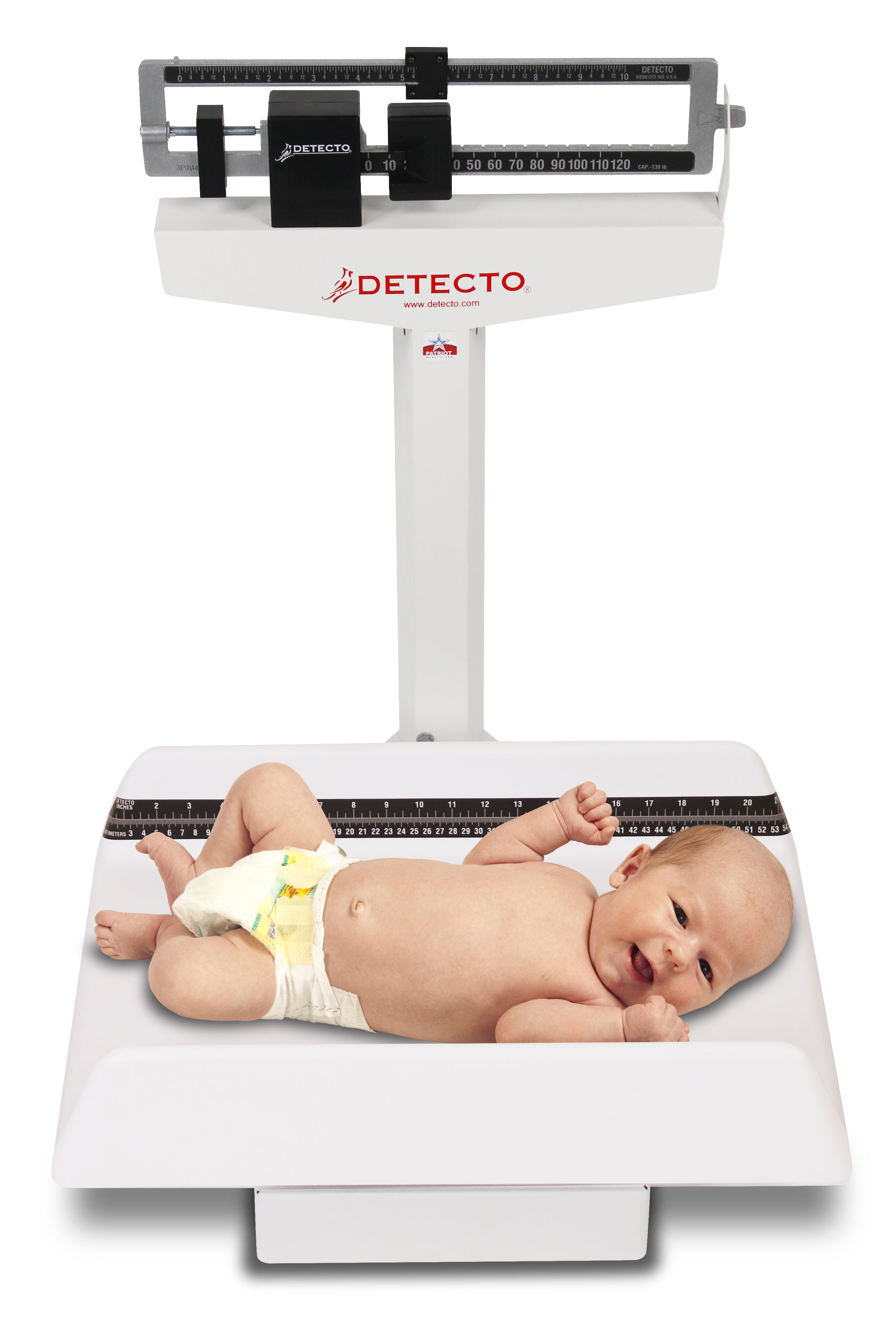 Baby Scale, Weighbeam, Tray, 130 lb X 1 oz