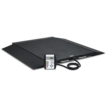 Wheelchair Scale, Portable, Digital, 1000 lb X .2 lb / 450 kg X .1 kg