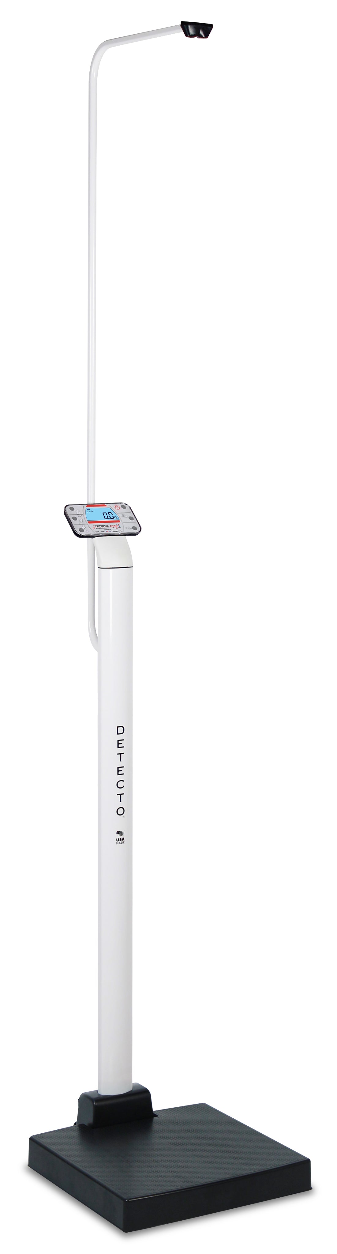 Apex Digital Clinical Scale, Sonar Height Rod, 600 lb X 0.2 lb / 300 kg X 0.1 kg