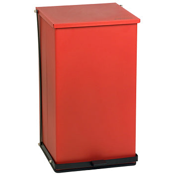 Step-On Can, 100 qt, Red