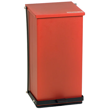 Step-On Can, 48 qt, Red