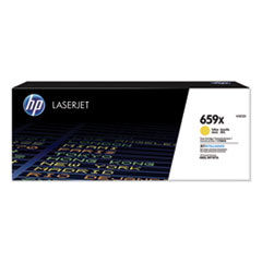 HP 659X, (W2012X) High-Yield Yellow Original LaserJet Toner Cartridge