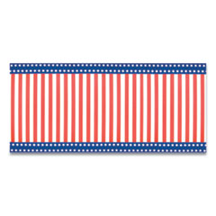 Corobuff Corrugated Paper Roll, 48" x 25 ft, Stars and Stripes