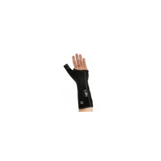 THMB SPICA FRACTURE BRACE, BLK, RT, XS