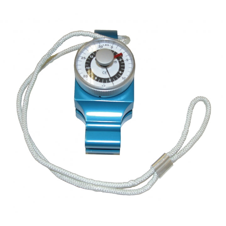 Orthopedic and Sports Medicine Mechanical Pinch Gauge - 30 lbs (14 kg) Dial Gauge with Carrying Case