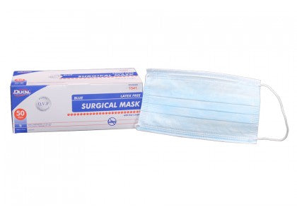 Surgical Masks - w/earloop Blue - Non-Sterile