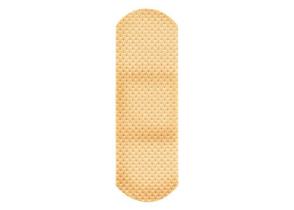 American® White Cross Super Flex Foam Adhesive Strips - 3/4" x 3" - Sterile