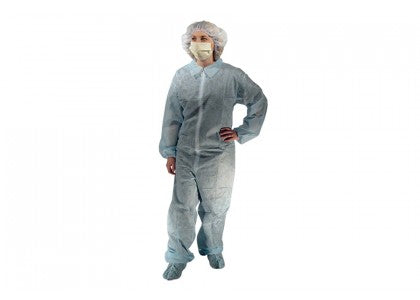 Disposable Coveralls - White - X-Large - Non-Sterile