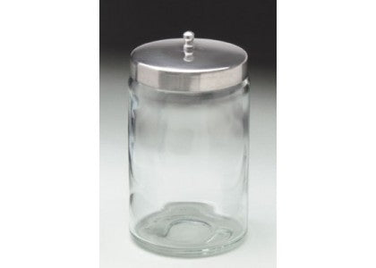 Tech-Med® Glass Dressing Jars 8-1/2" x 4" -