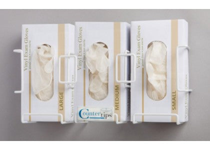 Tech-Med® Counter Tips Glove Box Holders - Triple