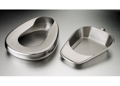 Tech-Med® Bed Pans - Stainless-Steel - Adult