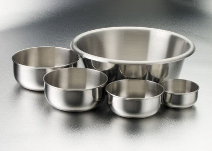 Tech-Med® Sponge Bowls - Stainless-Steel - 3/8 qt