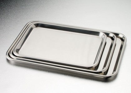 Tech-Med® Instrument Tray - Stainless-Steel - Flat