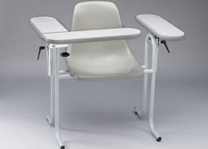 Tech-Med® Standard Blood Drawing Chair - Plastic - Flip Arm