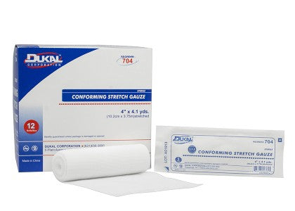 Conforming Stretch Gauze - 1" x4.1yd - Non-Sterile