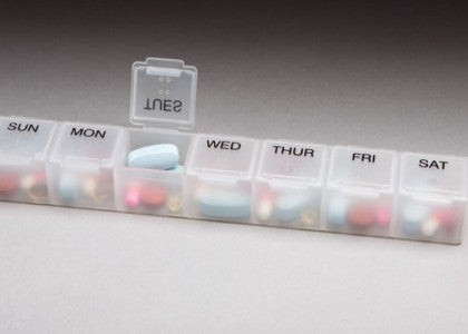 Tech-Med® Weekly Pill Box