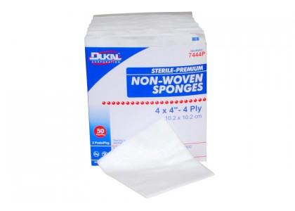 Premium Sponges - Non-Woven - 2" x 2" 4-Ply - Sterile